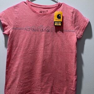 Carhartt Kids(12) Short Sleeve Tee in Pink
